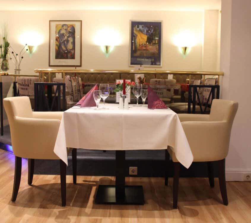 Das Restaurant im Hotel Residenz Neuhof